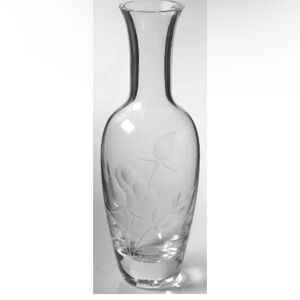 Lenox Crystal Rose 7” bud vase